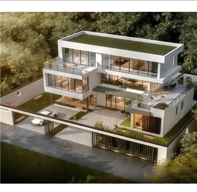 Limyè Steel Estrikti Villa